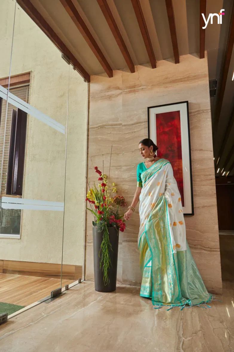 Ynf Paisley Festive Wear Heavy Designer Art Silk Saree Collection